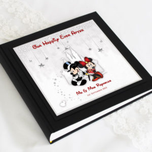 Black & White Mickey & Minnie Mouse photo album